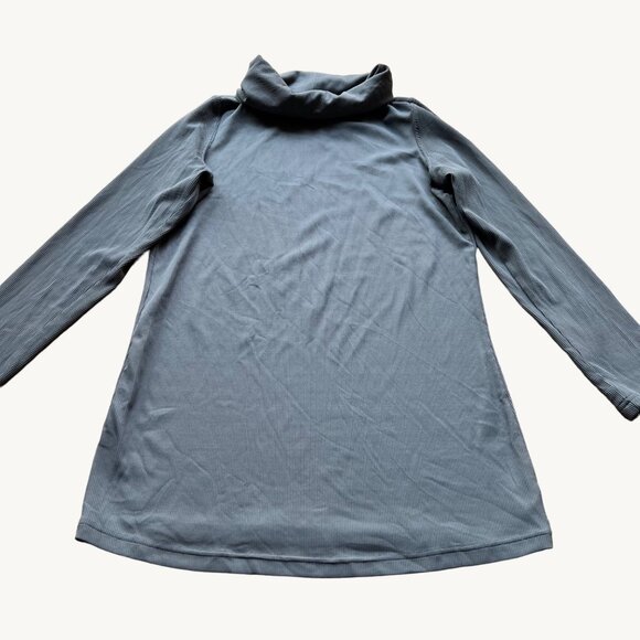 Free People Tops - Free People Movement Size L Slate Gray Ribbed Long Sleeve Turtleneck Shirt